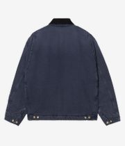 Carhartt WIP OG Detroit Organic Dearborn Jacke (dark navy black stone canvas)