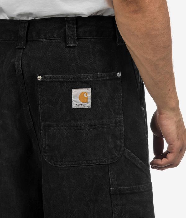 Carhartt WIP OG Double Knee Cotton Smith Shorts (snake camo black heavy stone was)