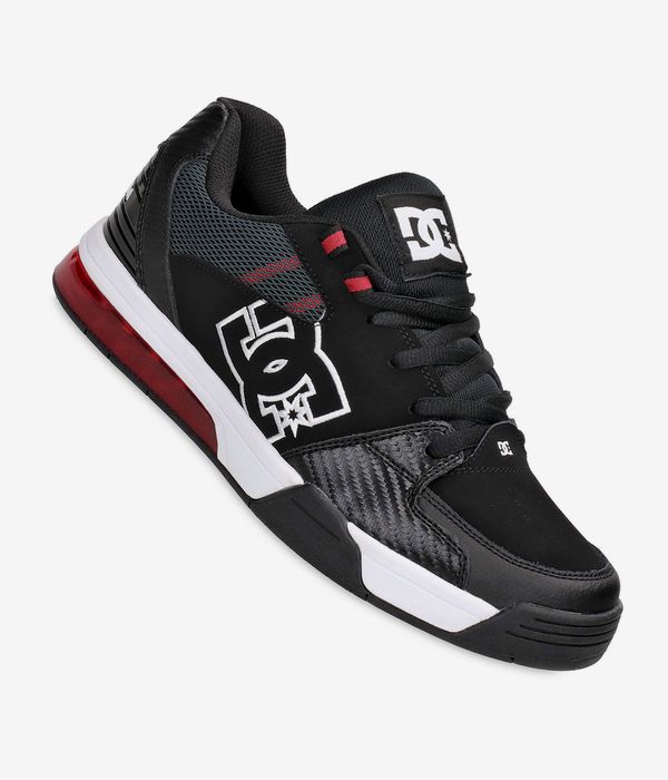 Shop DC Versatile Shoes (black white athletic red) online | skatedeluxe