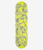 skatedeluxe Aqua Twin Tail 8.125" Skateboard Deck (yellow dip)