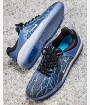 Nike SB Nyjah 3 Premium Schoen (black white deep royal)