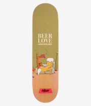 Über Beer Love 8.25" Skateboard Deck (olive)