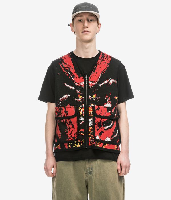 Fucking Awesome Better Half Knitted Utility Weste (aop)