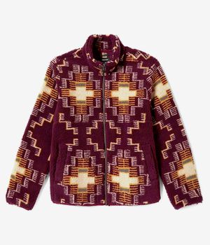 Brixton Artic Fleece Veste (light cabernet)