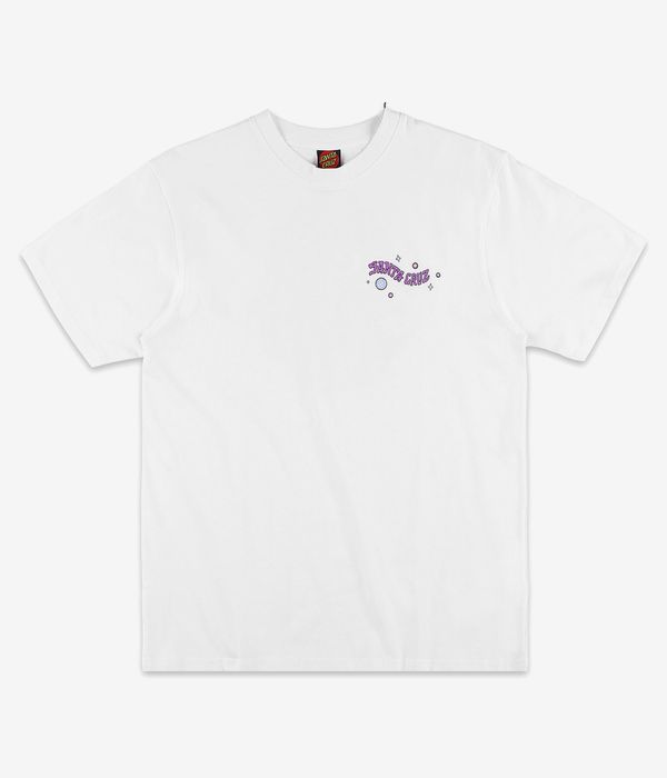 Santa Cruz Knibbs Invasion Hand Strip T-Shirt (white)