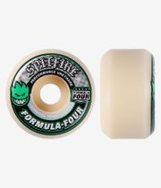 Spitfire Formula Four Conical Wheels (natural green) 53mm 101A 4 Pack