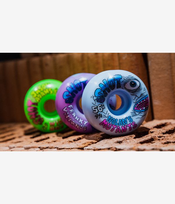 Snot Nolan's Mutants Conical Roues (ice blue) 56 mm 99A 4 Pack