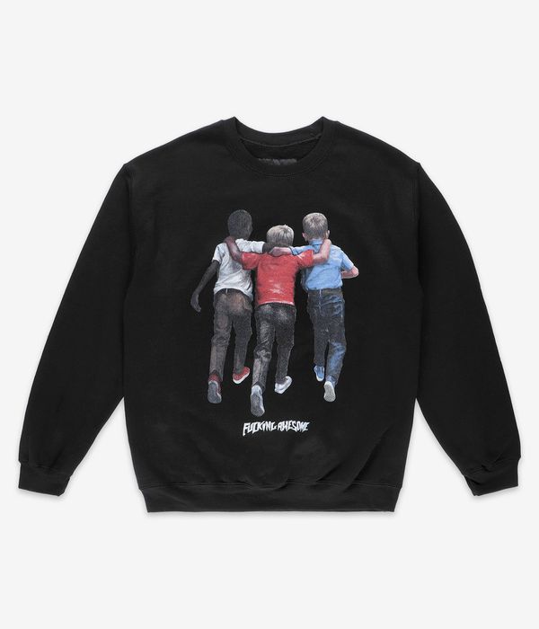 Fucking Awesome Kids Are Alright Sweatshirt (black)