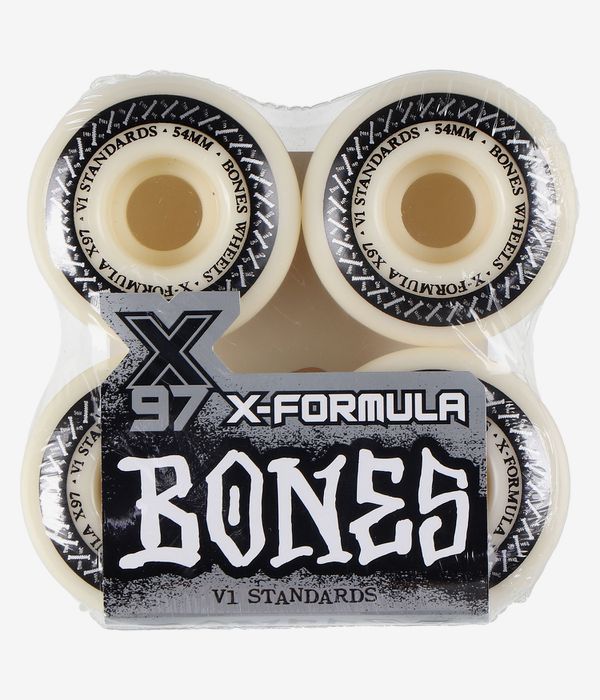 Bones X Formula V1 Standards Annuals Roues (offwhite) 54 mm 97A 4 Pack