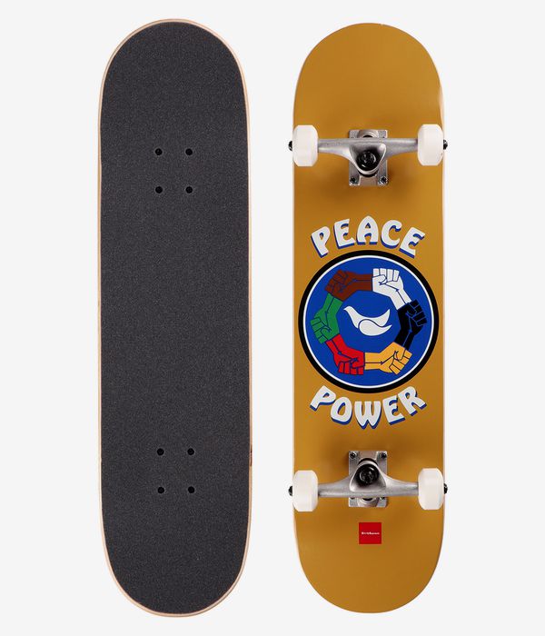 Chocolate Anderson Peace Power 8" Complete-Skateboard (multi)