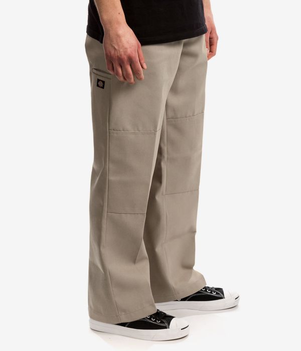 Shop Dickies Double Knee Work Pants (khaki) online | skatedeluxe