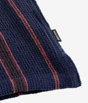 Brixton Bunker Waffle Stripe Shirt (washed navy)