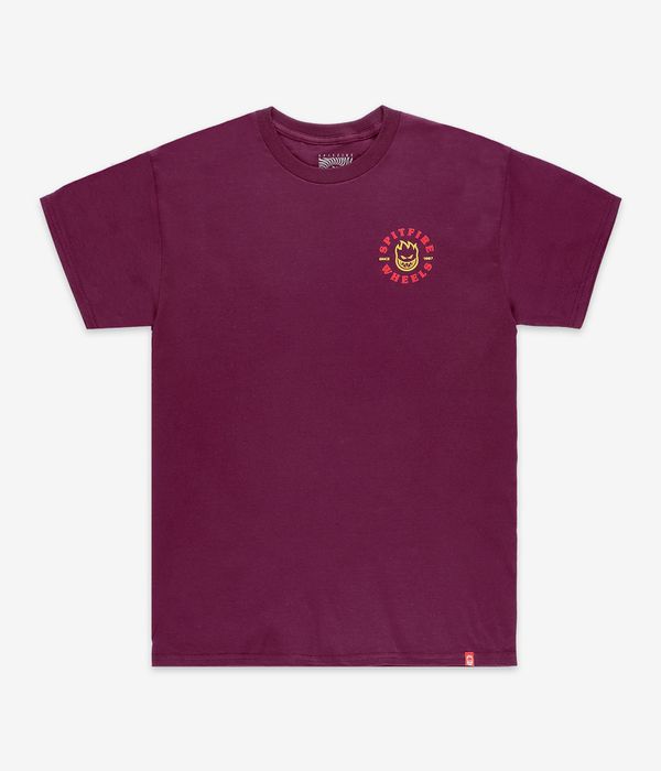 Spitfire Bighead Classic T-Shirty (maroon)