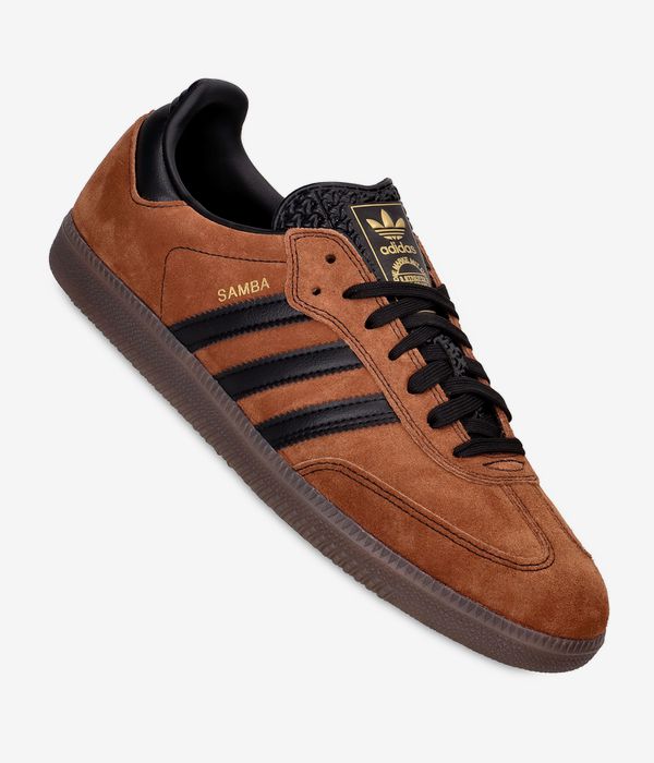 adidas Skateboarding Samba ADV Schuh (dusky bronze core black gum)