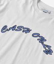Cash Only Grid Logo T-Shirt (white)