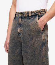 Dickies Madison Baggy Jeansy (yellow fade indigo)
