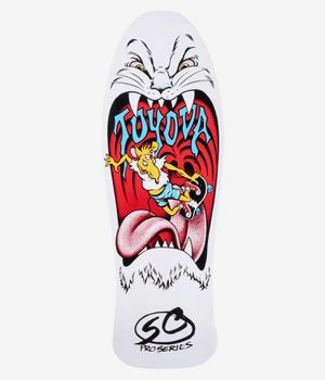 Santa Cruz Toyoda Reissue 10.4" Planche de skateboard (white)