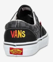 Vans Era Schuh kids (flame logo repeat black multi)