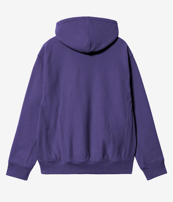 Carhartt WIP American Script sweat à capuche (aura)