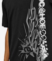 DC Side Flame T-Shirt (black)