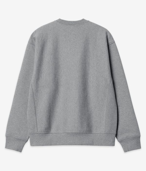 Carhartt WIP American Script Sweatshirt (dark grey heather)