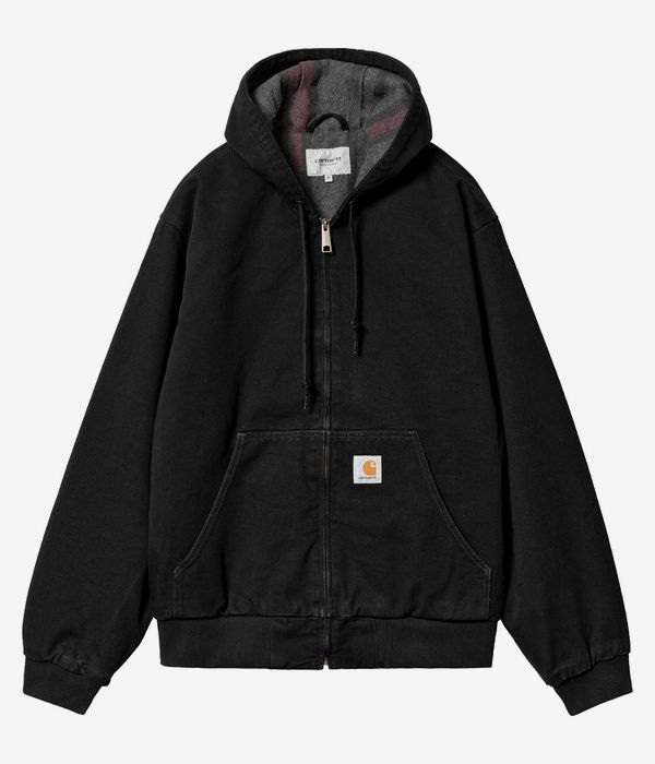 Carhartt WIP OG Active Organic Maitland Jacke (black one wash)