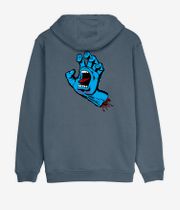 Santa Cruz Screaming Hand Chest Hoodie (storm grey)