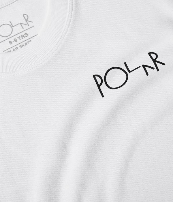 Polar Fill Logo T-Shirt (white black)