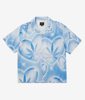 HUF Love In The Air Resort Shirt (pool blue)