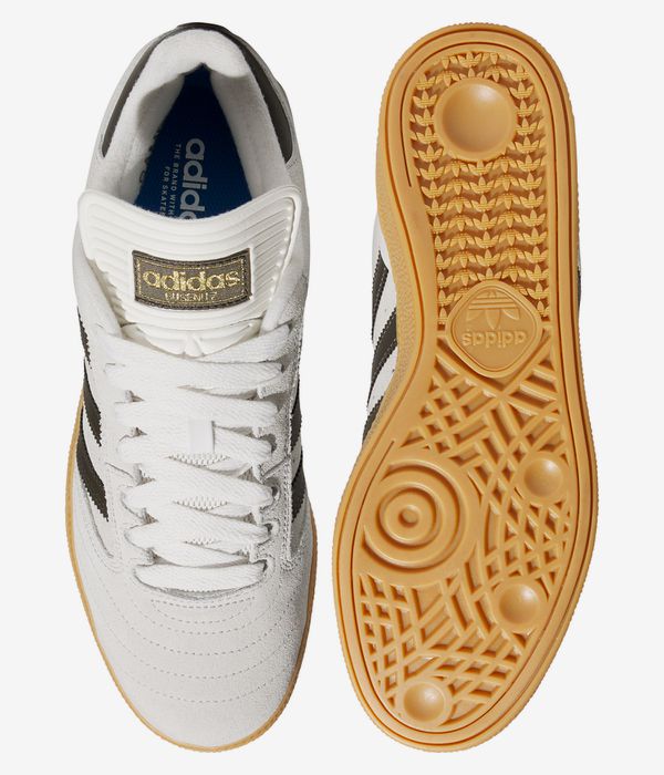 adidas Skateboarding Busenitz Shoes (crystal white shadow olive gum)