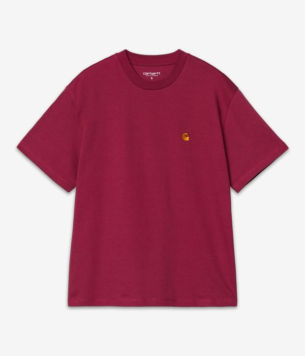 Carhartt WIP Chase Camiseta (scarlet gold)