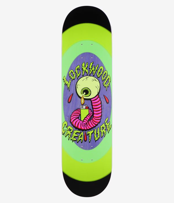 Creature Lockwood Burning Light 8.25" Tavola da skateboard (green black)