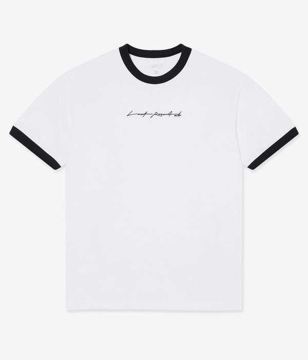 Last Resort AB Signature Ringer T-Shirt (white black)