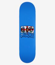Dime Glo Dime Glory Challenge 8.5" Planche de skateboard (blue)