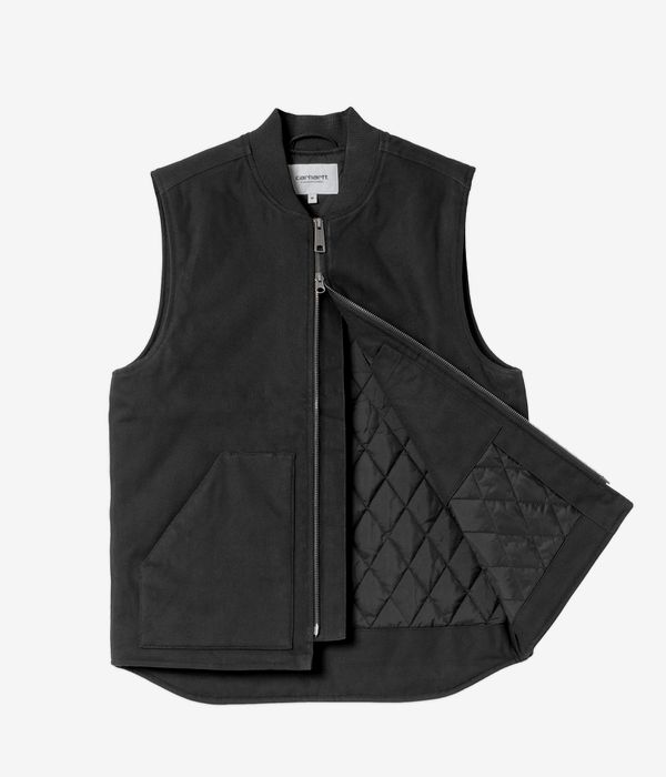 Carhartt WIP Classic Dearborn Vest (black rigid)