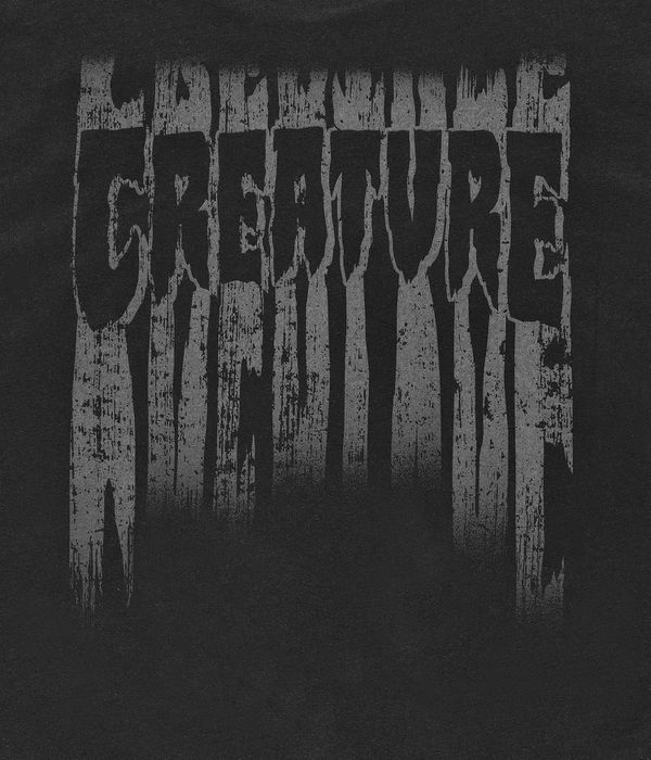 Creature Tattered T-Shirty (black)