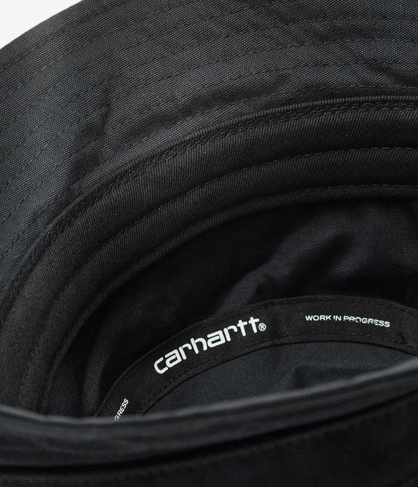 Carhartt WIP Script Bucket Hat (black white)