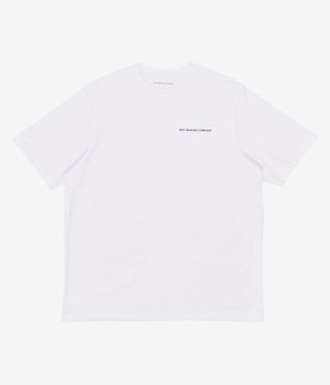 Pop Trading Company Logo T-Shirt (white raspberry)