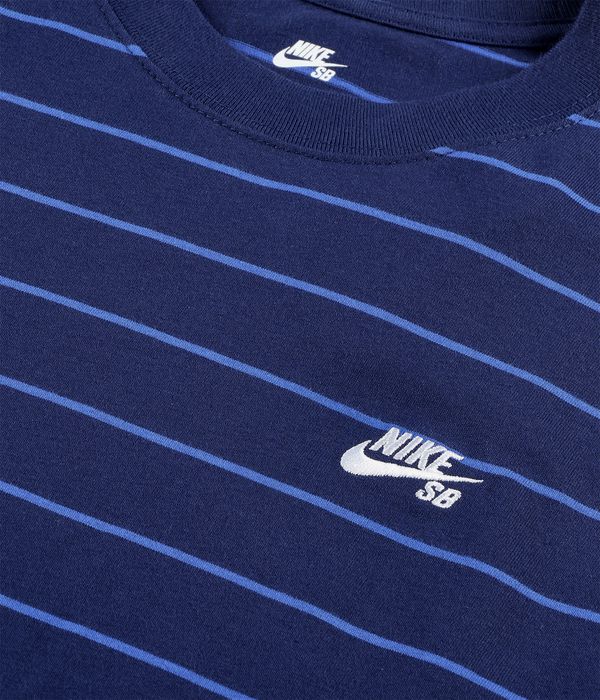 Nike SB Stripes T-Shirt (blue void)