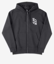 RVCA Benj Tiger Eyes Zip-Sweatshirt avec capuchon (black)