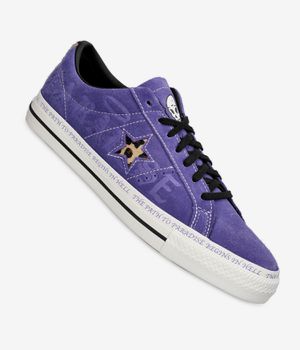 Converse CONS One Star Pro Sean Pablo Shoes (wild lilac black egret)