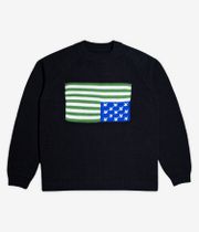 Carpet Company C-Star Flag Woven Sweatshirt (black)