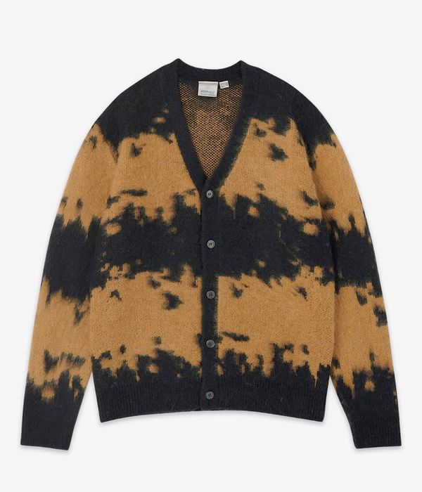 Gramicci Mohair Splatter Cardigan (safron)