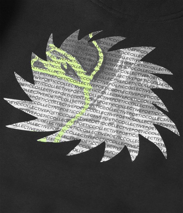 Poetic Collective Space sweat à capuche (black)
