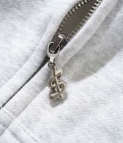 Cash Only Currency Zip-Hoodie (ash)