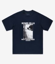 GX1000 Bomb Hills Not Countries T-Shirty (navy white)