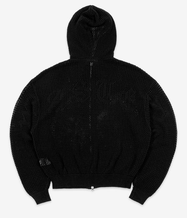 Wasted Paris Realm Loose Zip-Hoodie (black)
