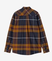 Carhartt WIP Garnett Shirt (check deep h brown)