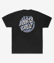 Thrasher x Santa Cruz Flame Dot Camiseta (black)