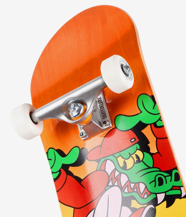 skatedeluxe Croc 7.625" Complete-Skateboard (orange)
